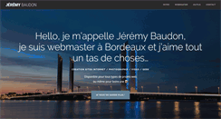 Desktop Screenshot of jeremy-baudon.com